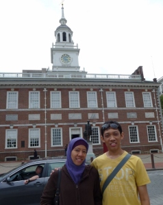 Independence Hall, tempat perumusan naskah Declaration of Independence